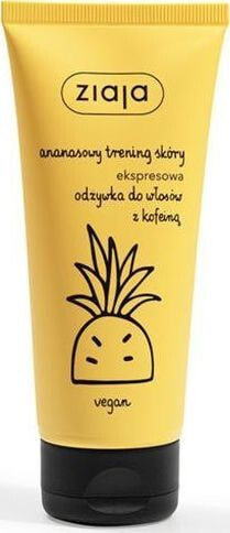 Кондиционер для поврежденных волос Ziaja Pineapple Express Caffeine Odżywka 100 ml