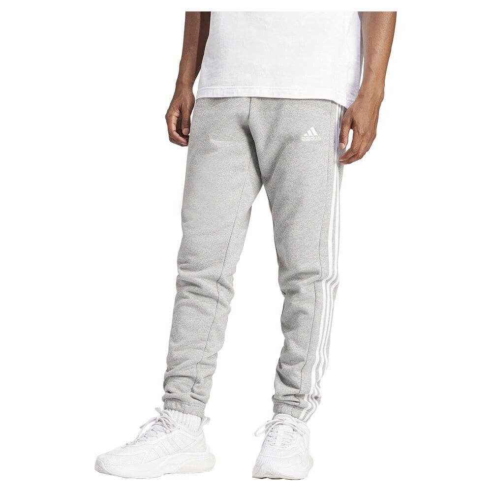 ADIDAS Essentials French Terry Tapered Elastic Cuff 3 Stripes Joggers