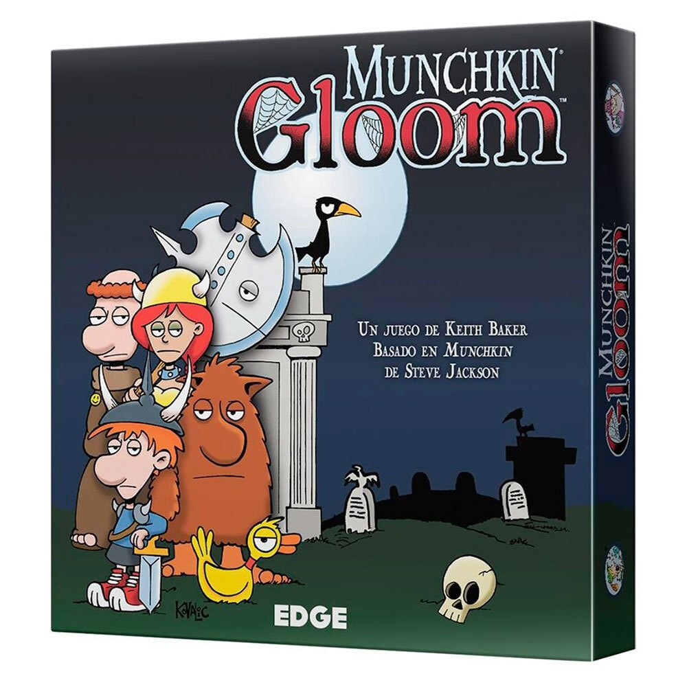 ASMODEE Munchkin Gloom Spanish Board Game