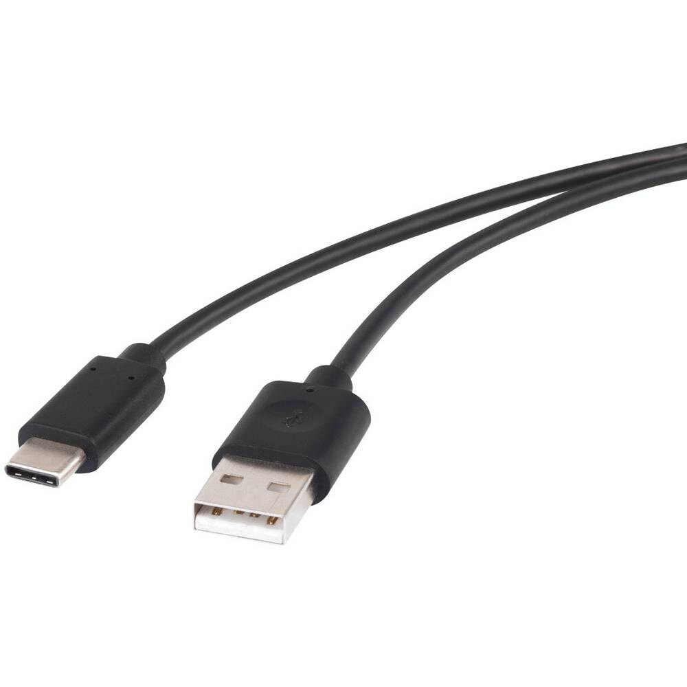 RF-4288950 - 1.5 m - USB A - USB C - USB 2.0 - 480 Mbit/s - Black