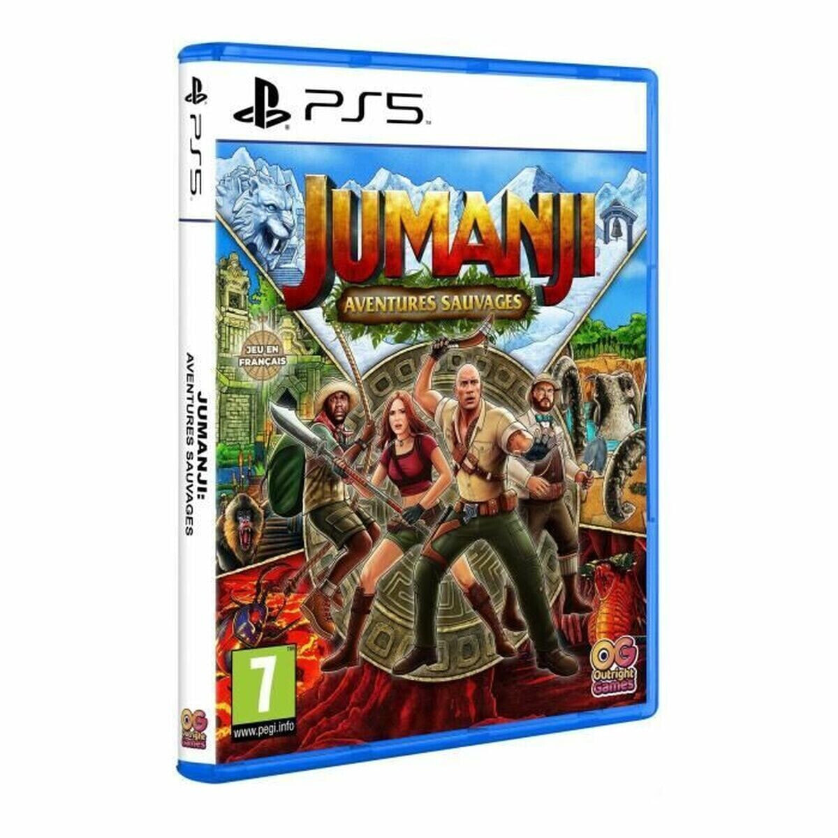 Видеоигры PlayStation 5 Outright Games Jumanji: Wild Adventures (FR)