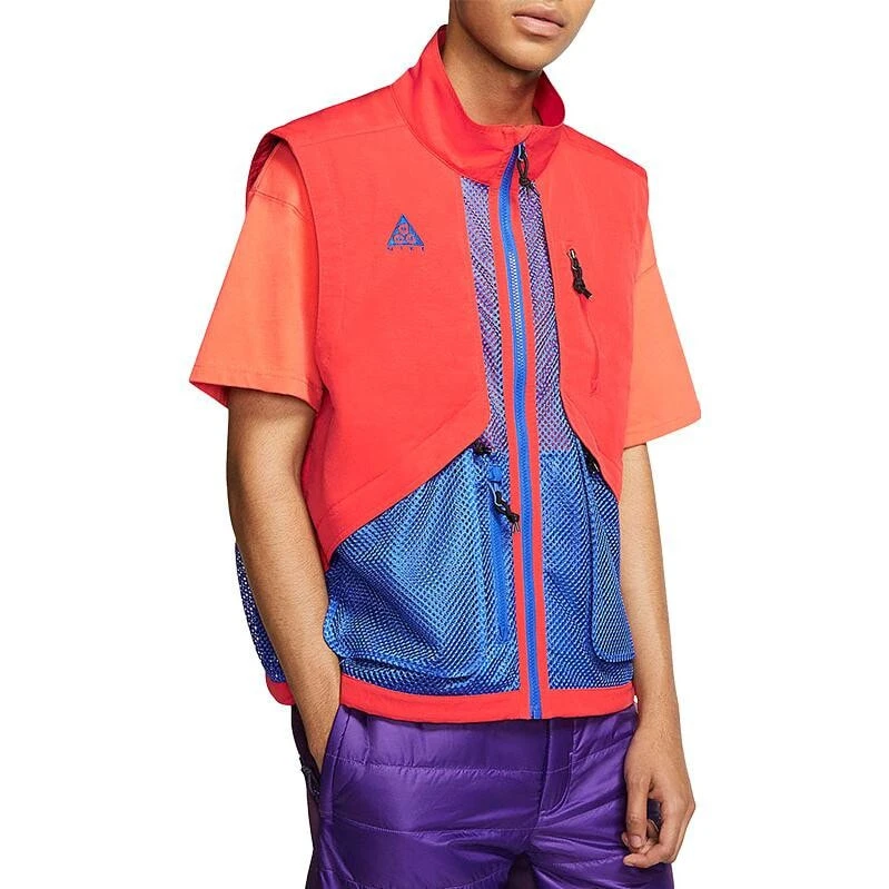 Nike ACG Vests Men Orange Blue