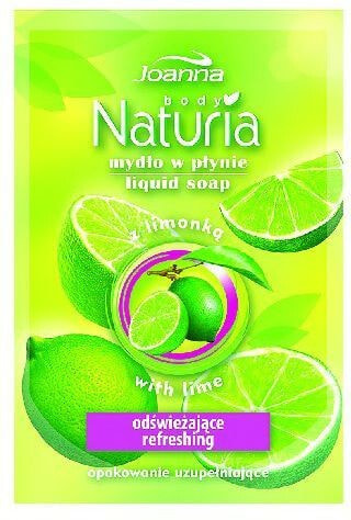 Joanna Naturia Body Liquid Soap With Balm Нежное жидкое мыло для рук с фруктовыми экстрактами 300 мл
