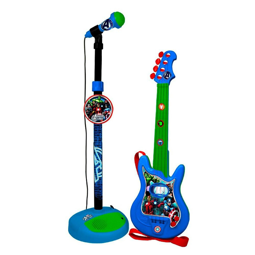 REIG MUSICALES Guitar And Micro Avengers Set