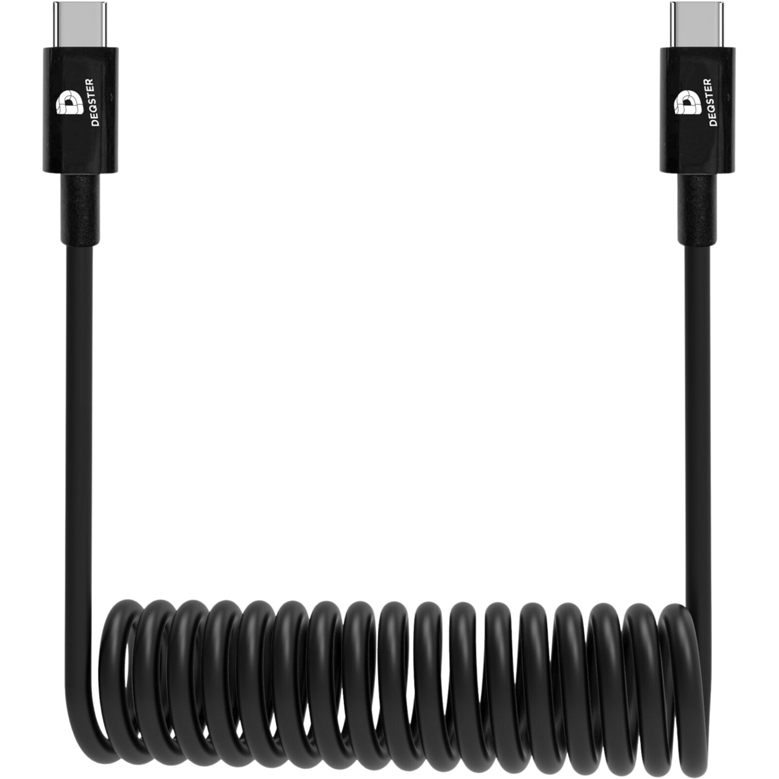 DEQSTER 50-736669 USB кабель 0,8 m USB C Черный