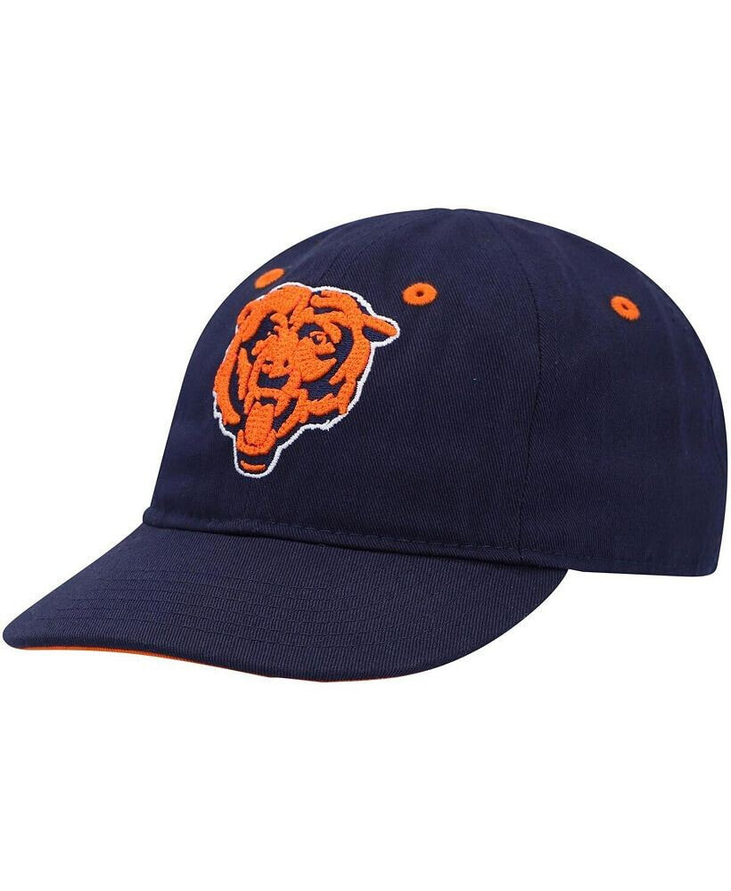 Outerstuff newborn and Infant Boys and Girls Navy Chicago Bears Slouch Flex Hat