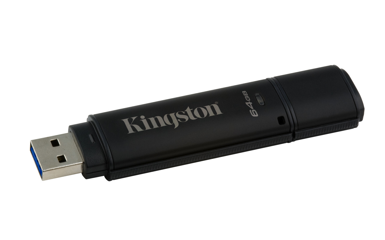 Kingston Technology DataTraveler 4000G2 with Management 64GB USB флеш накопитель USB тип-A 3.2 Gen 1 (3.1 Gen 1) Черный DT4000G2DM/64GB