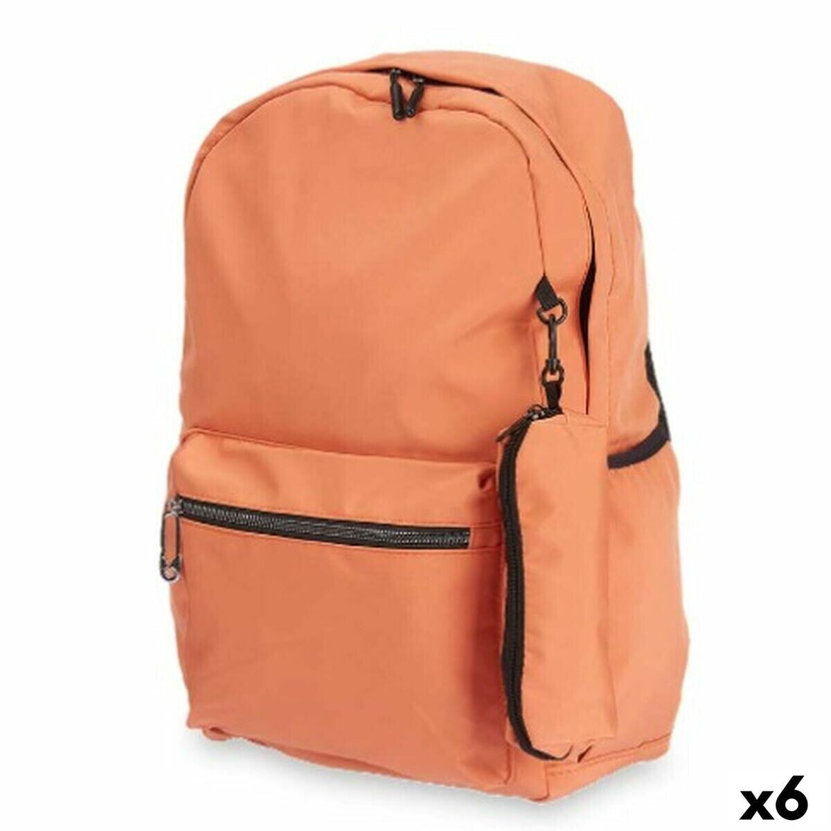 School Bag Orange 37 x 50 x 7 cm (6 Units)