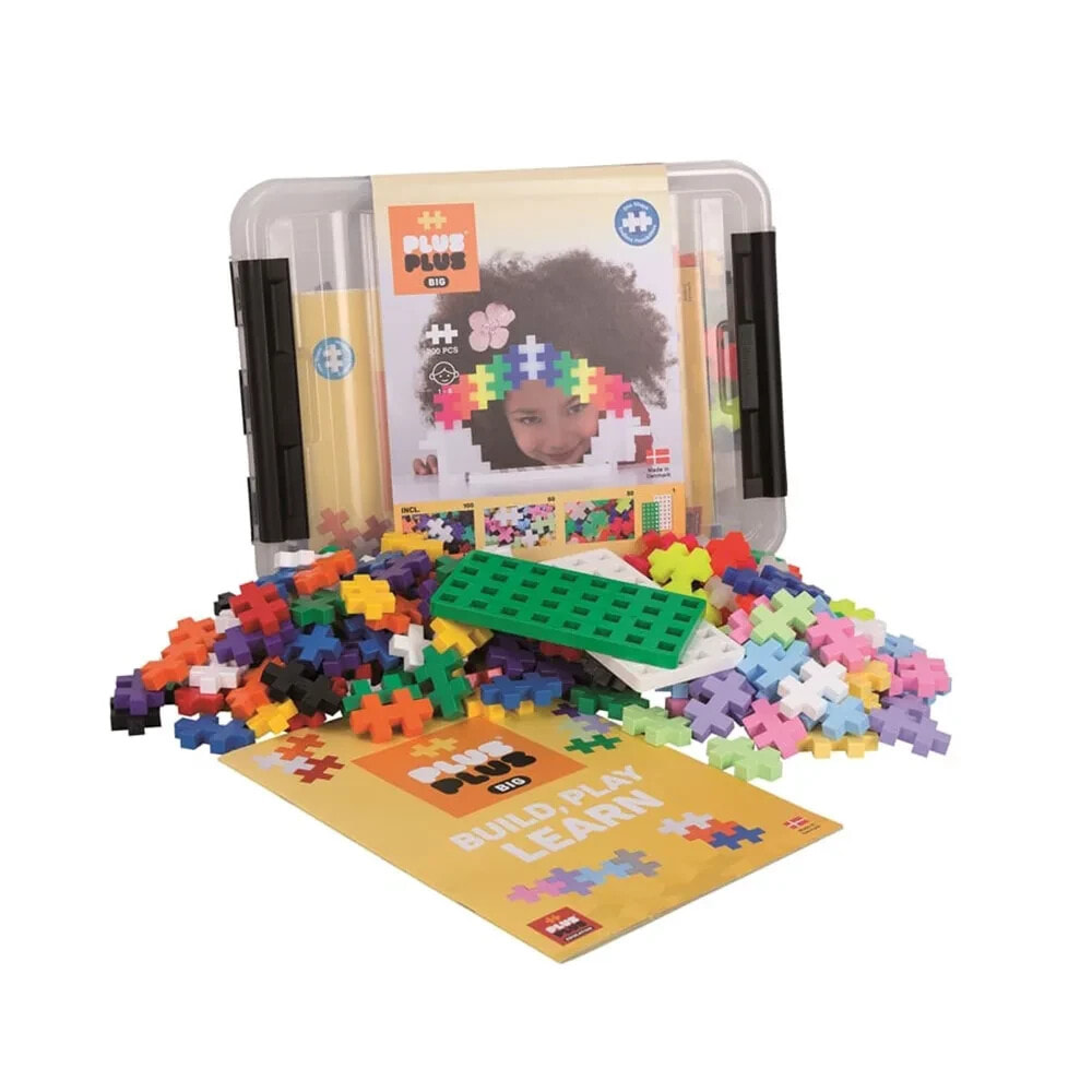 PLUS PLUS BIG Storage Box Mix (3413) construction game 200 pieces