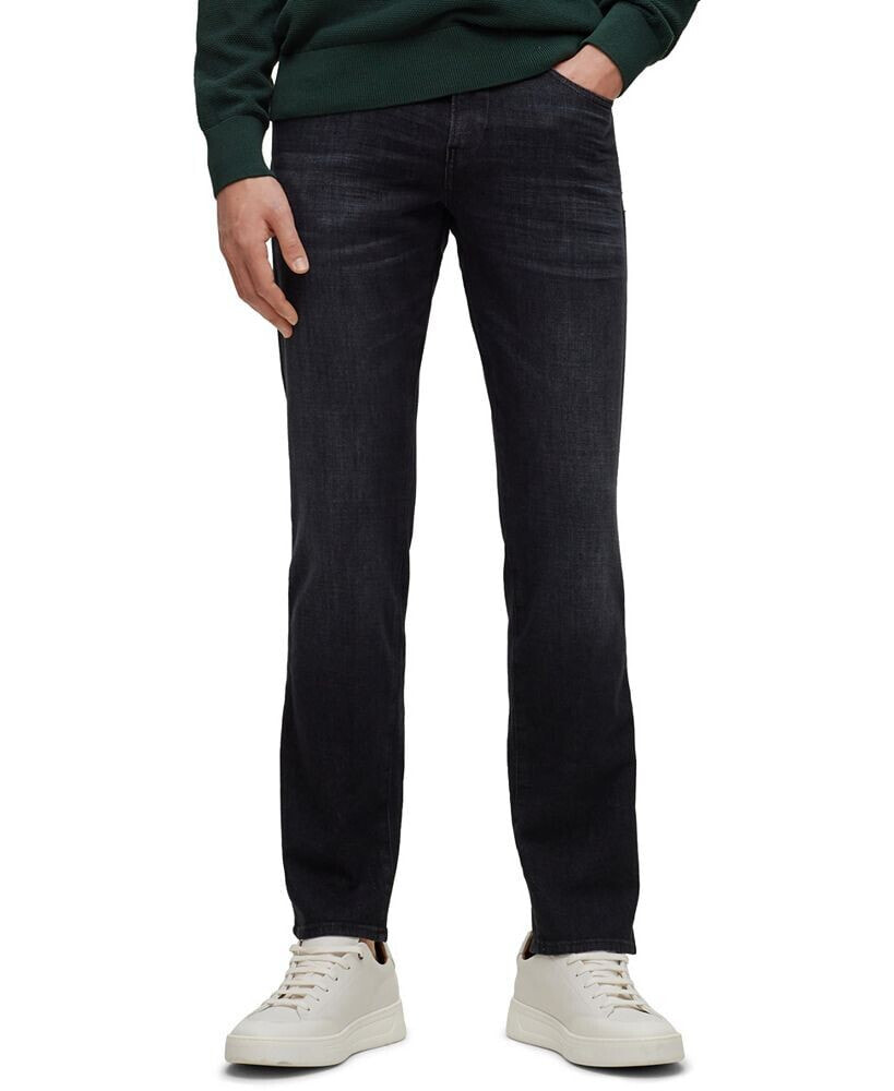 Hugo Boss men's Slim-Fit Super-Soft Denim Jeans