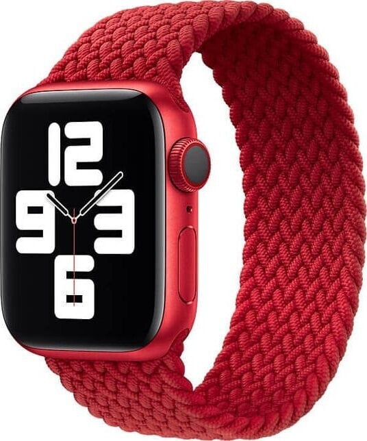 Apple APPLE PASEK APPLE WATCH MQGW3ZM/A BRAIDED SOLO LOOP 45MM SIZE 3 RED ORYGINALNA PLOMBA standard