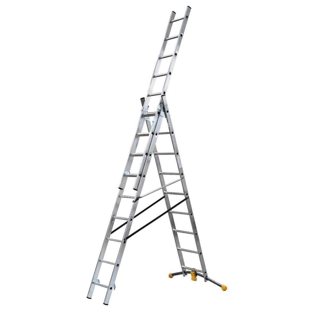 HAILO HobbyLOT 1420-801 3x7 Steps Multifunction Ladder