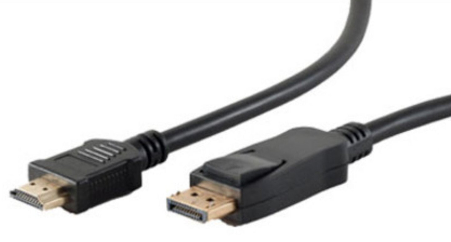 shiverpeaks BS77495-2 кабельный разъем/переходник Displayport HDMI Черный