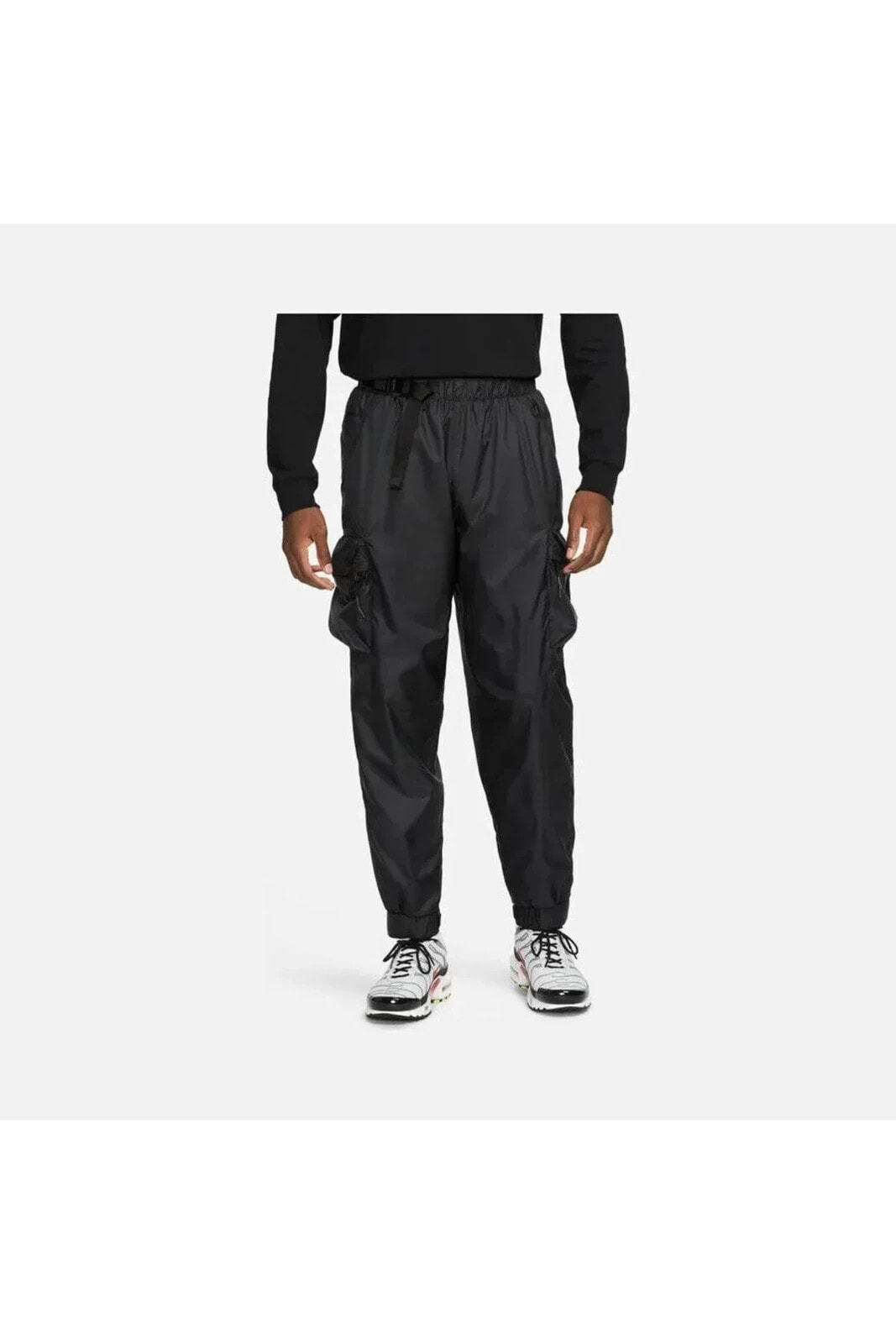 Sportswear Teck Pack Woven Repel Lined Erkek siyah Eşofman Altı dq4278