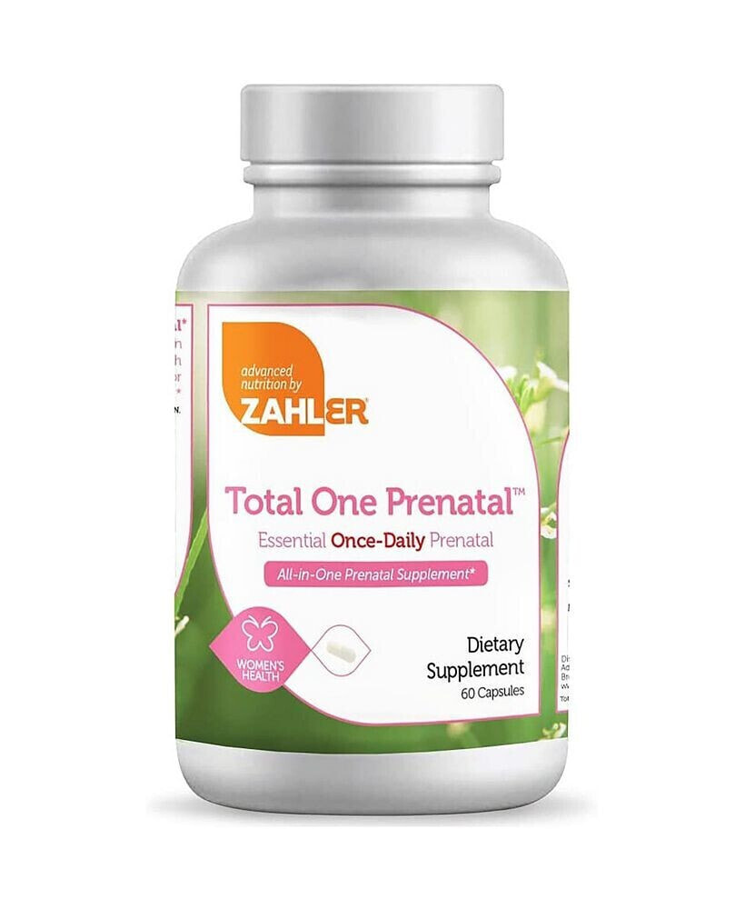 Zahler total One Prenatal Once-Daily Vitamins - 60 Capsules