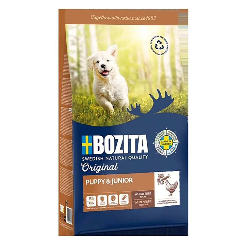 BOZITA Original & junior chicken dog food 12kg