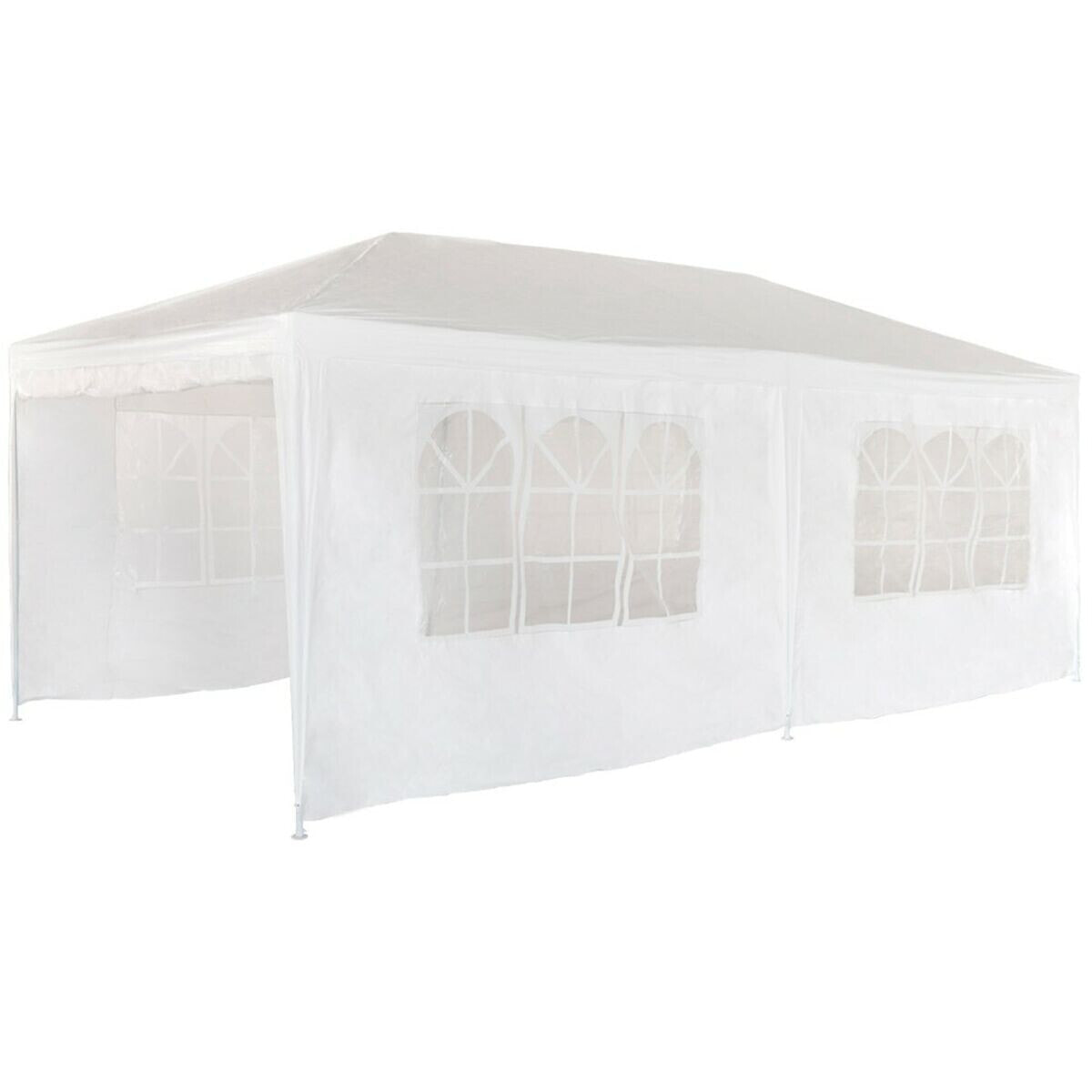 Gazebo Aktive 300 x 260 x 600 cm Metal Polyester White