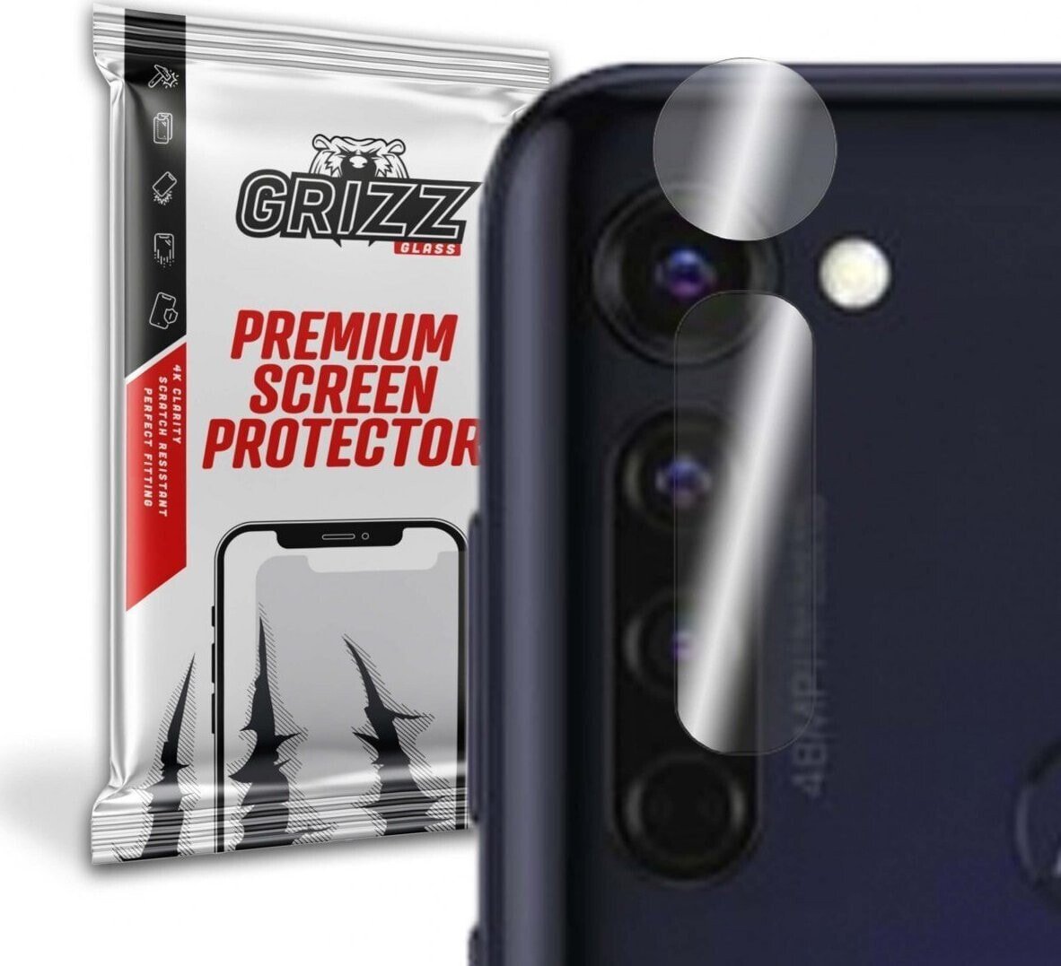 GrizzGlass Szkło hybrydowe na aparat Grizz Motorola Moto G Pro