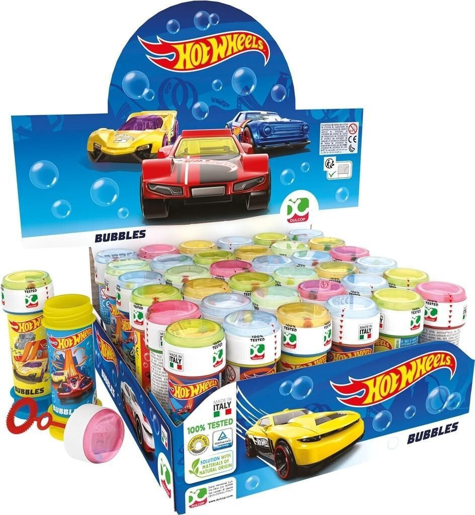 Dulcop Soap Bubbles Hot Wheels 60ml (36pcs)