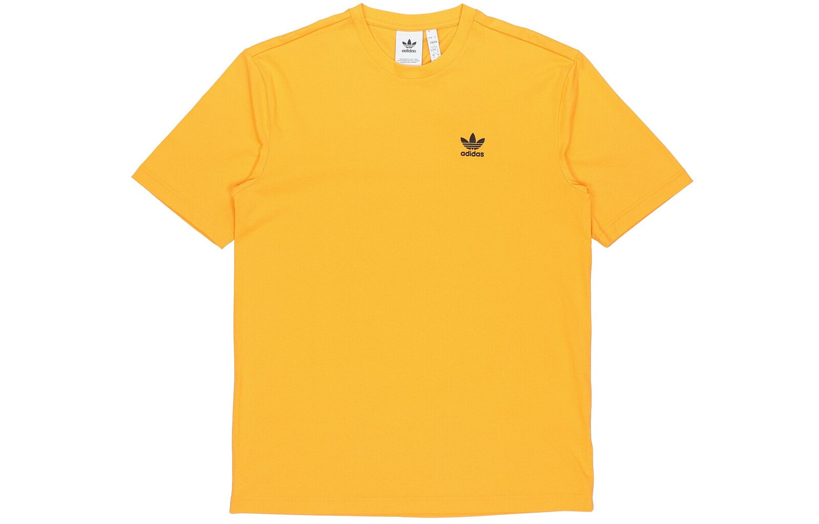 adidas 三叶草SS20新品运动短袖T恤 男款 向日葵色 / Футболка Adidas SS20T Trendy Clothing GE0824