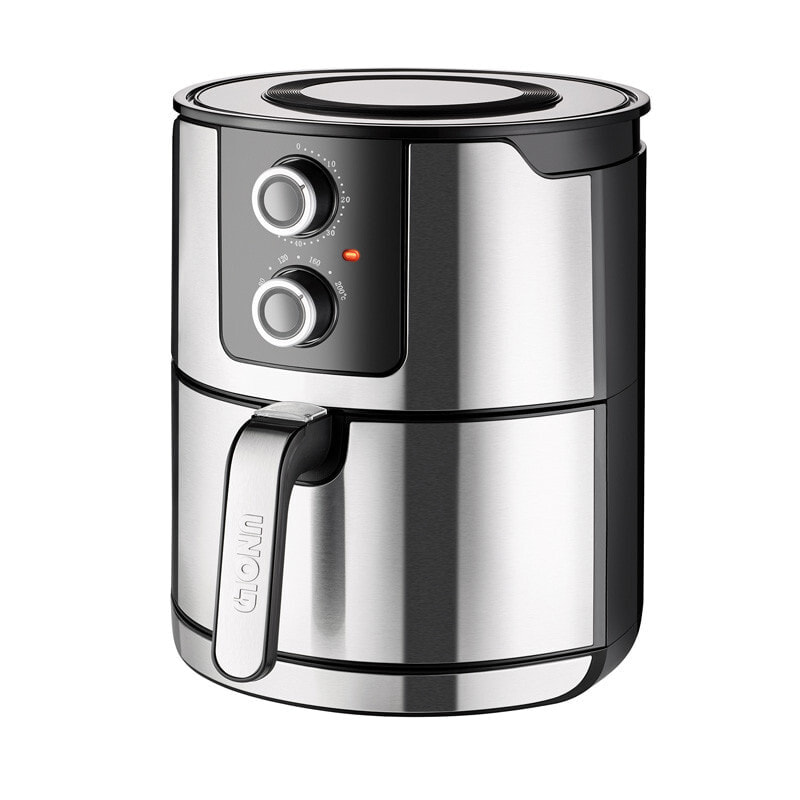 UNOLD 58655 - Hot air fryer - 5 L - 1 kg - 80 °C - 200 °C - 60 min