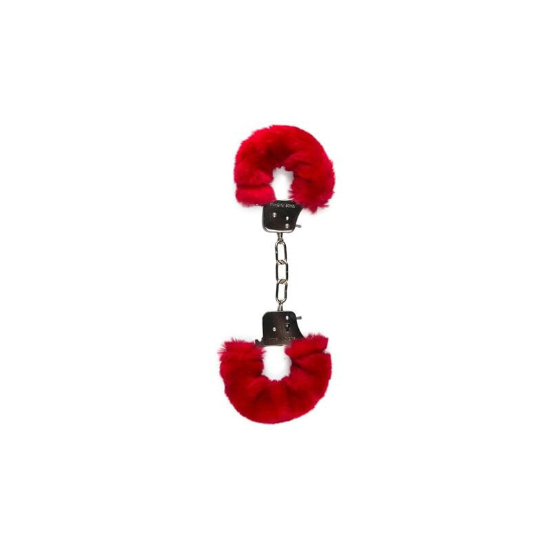 Наручники или фиксатор для БДСМ EasyToys Furry Handcuffs - Red