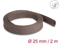 Delock 20901 - Cable cover - Brown - Polyester - Flame resistant - China - -70 - 125 °C