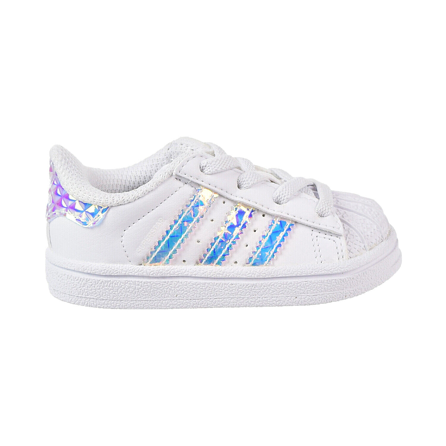 Adidas Superstar EL Toddler's Shoes Cloud White-Cloud White-Cloud White CG3598