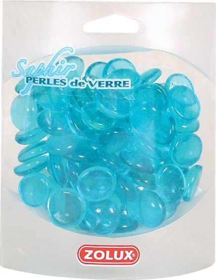 Zolux Sapphire glass pearls