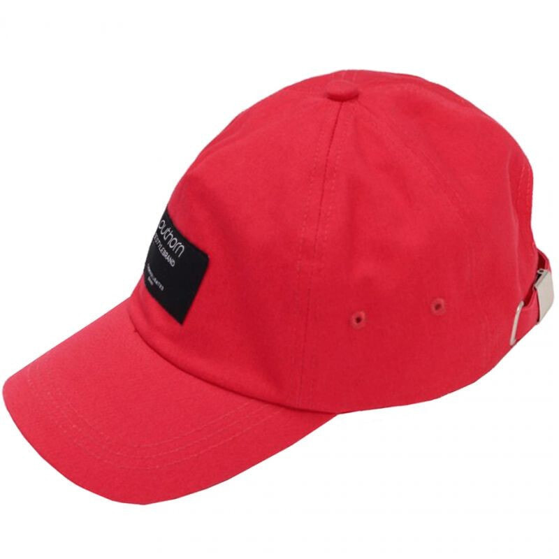 Мужская бейсболка красная с логотипом Cap Outhorn W HOL21 CAD601 62S