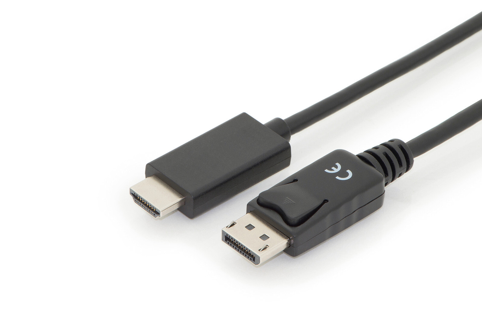 ASSMANN Electronic AK-340303-030-S видео кабель адаптер 3 m HDMI Тип A (Стандарт) DisplayPort Черный