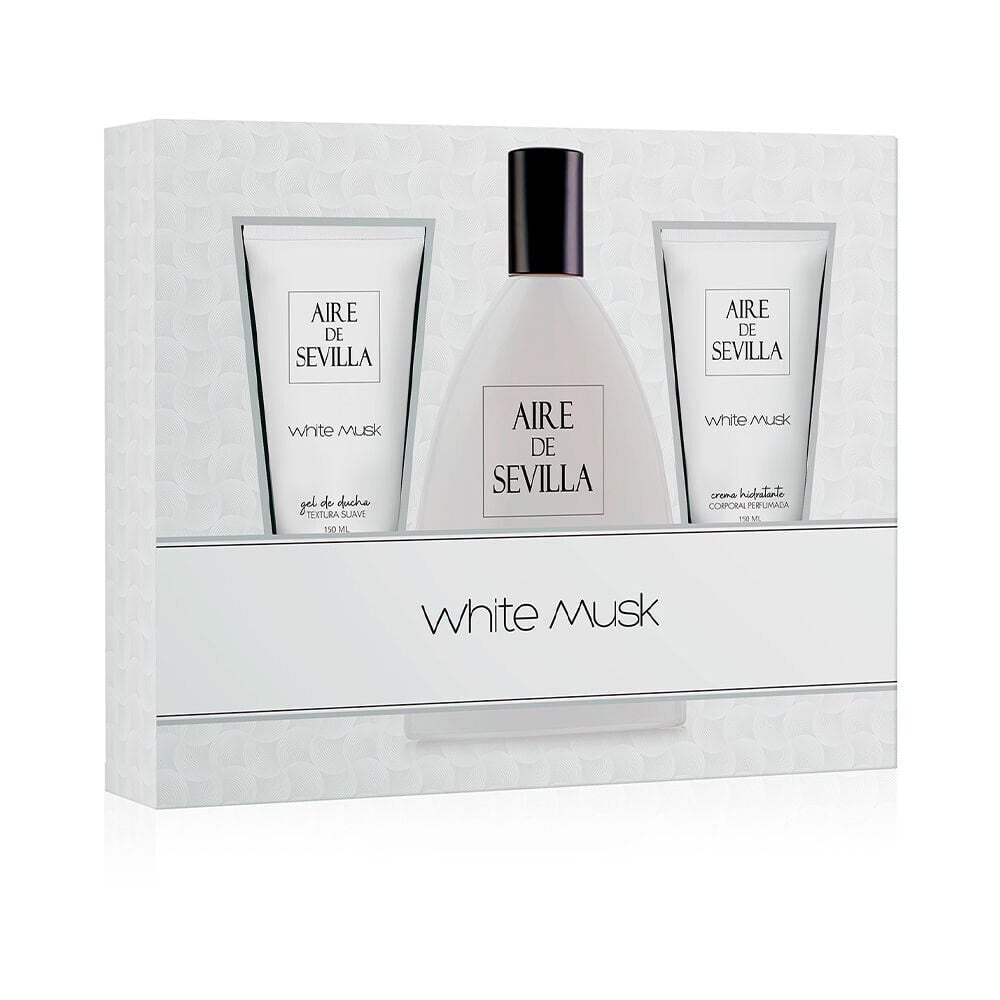 AIRE DE SEVILLA WHITE MUSK LOTE 3 pz