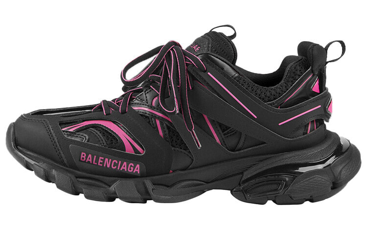 Balenciaga Track Washed Black Pink Women's