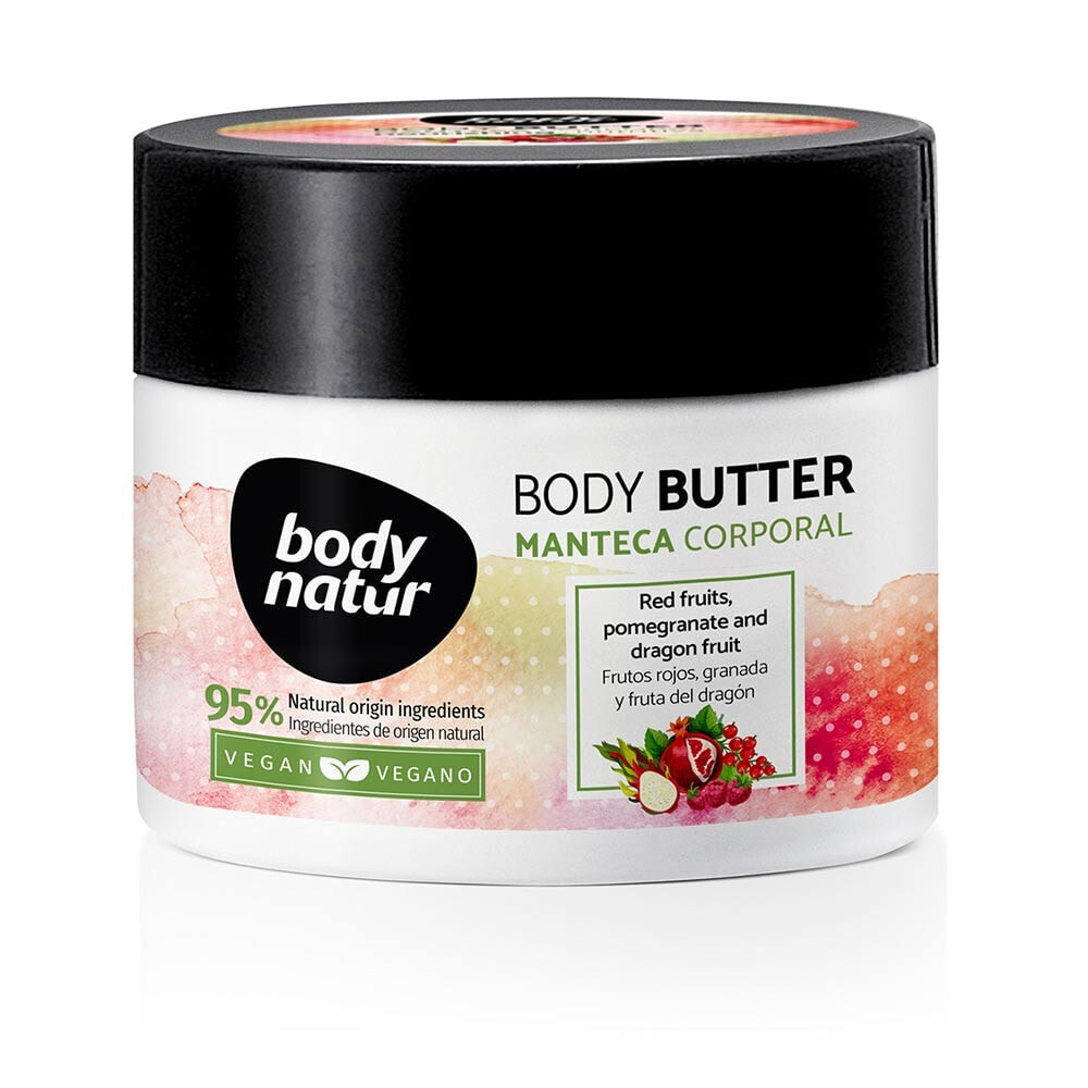 Body Natur Manteca Corporal Red Fruits, Pomegranate and Dragon  Fruit  Body Butter Масло для тела из красных фруктов, граната и драконьего фрукта