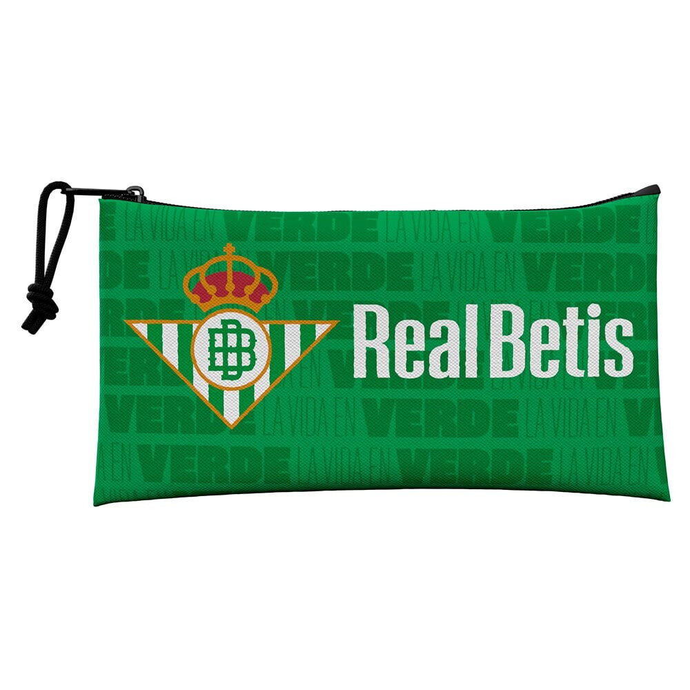 REAL BETIS Flat Pencil Case