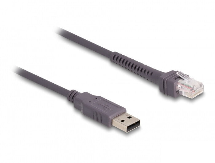 90599 - USB cable - Grey - USB A - RJ-50 - Straight - Straight