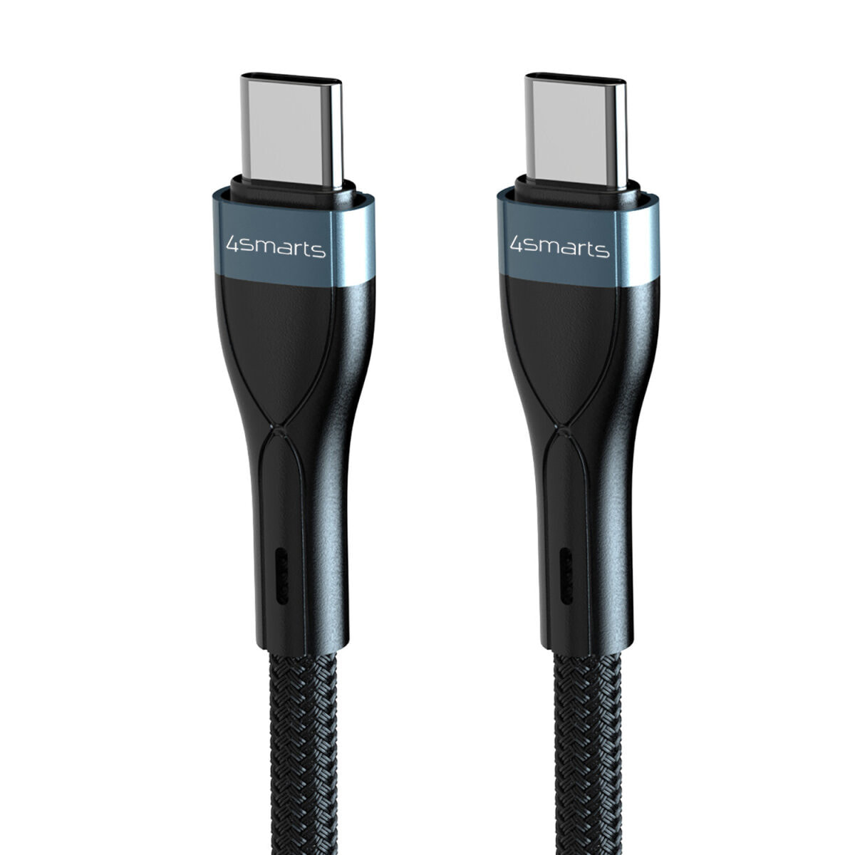 4smarts 540429 - 1 m - USB C - USB C - 480 Mbit/s - Black