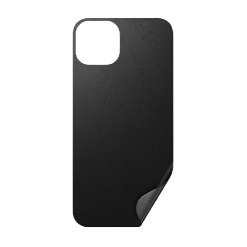 Nomad Leather Skin iPhone 13 Schwarz