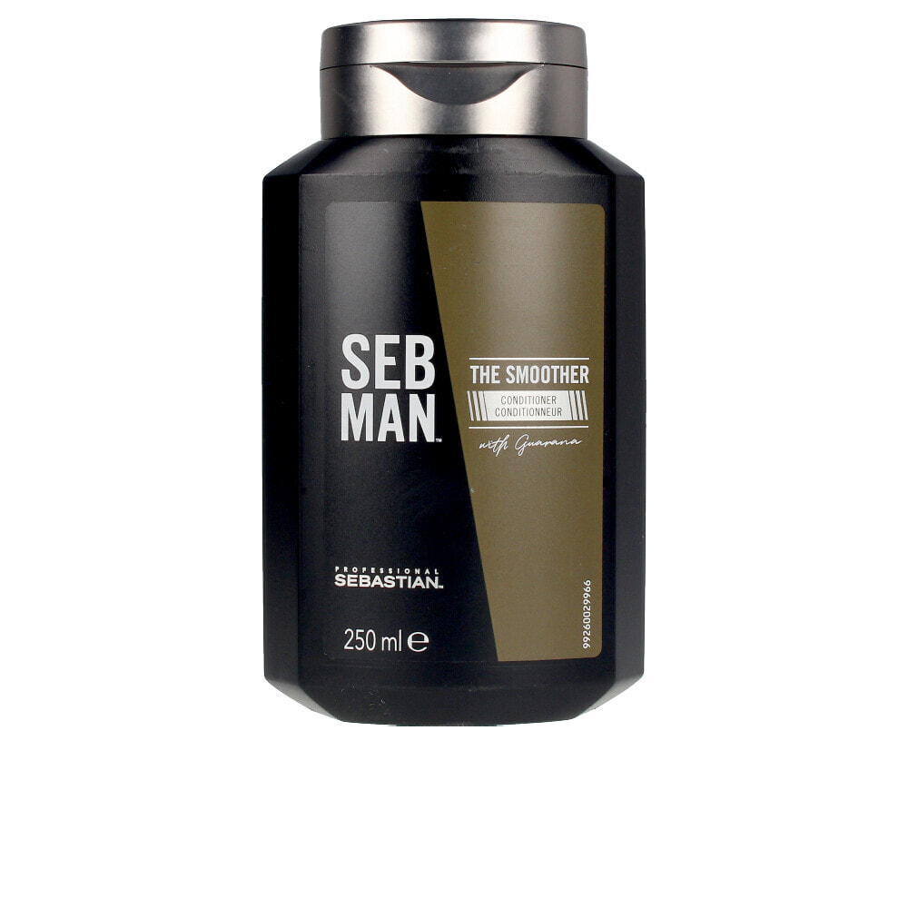 Sebastian Professional Seb Man The Smoother Conditioner  Освежающий кондиционер-ополаскиватель с экстрактом гуараны и ароматом бергамота и розового перца 250 мл