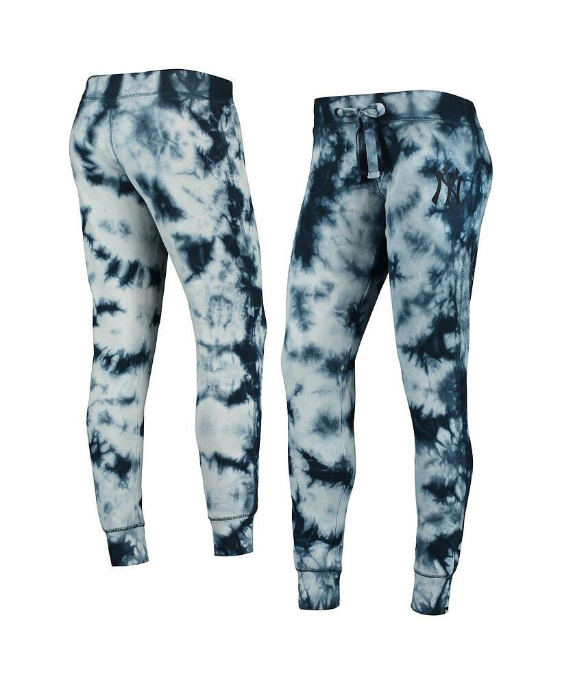 New Era women's Navy New York Yankees Tie-Dye Jogger Pants