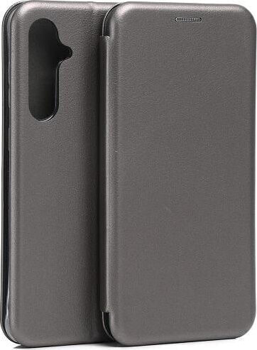 Beline Beline Etui Book Magnetic Samsung S23 FE S711 stalowy/steel