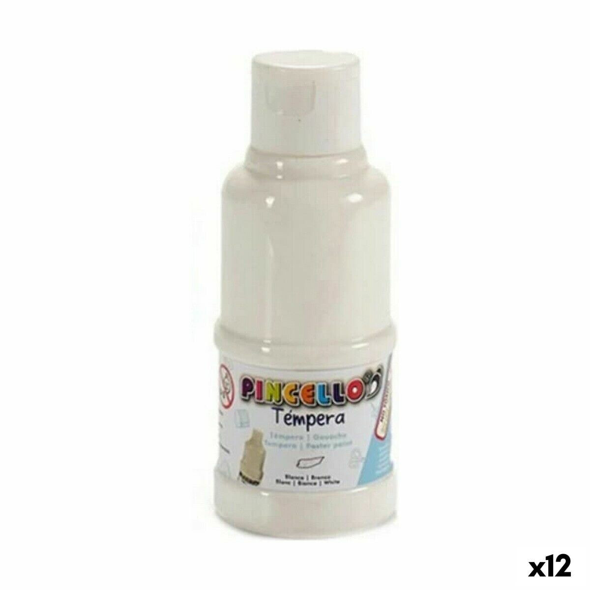 Краски Белый (120 ml) (12 штук)