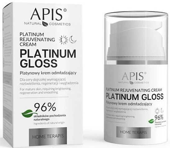 Verjüngende Gesichtscreme - APIS Professional Platinum Gloss