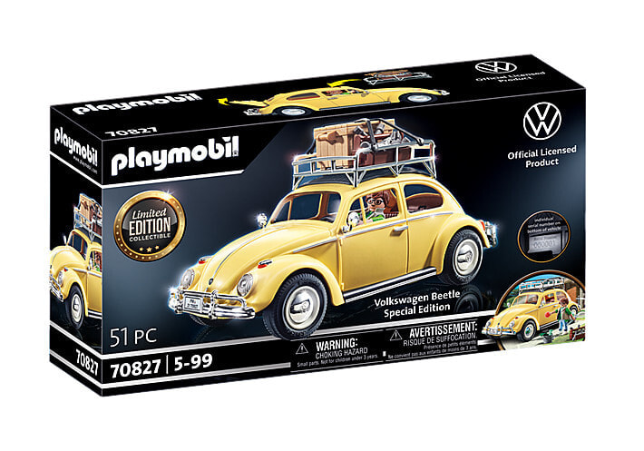 Детский игровой набор и фигурка из дерева Playmobil 070827, Car, Indoor, 5 yr(s), Yellow