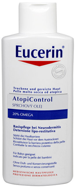 Eucerin AtopiControl Shower Oil Масло для душа для атопической кожи  400 мл