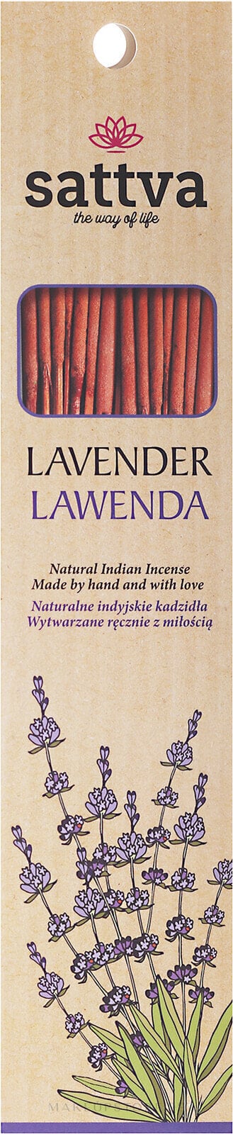 Räucherstäbchen Lavender - Sattva Lavender Incense Sticks