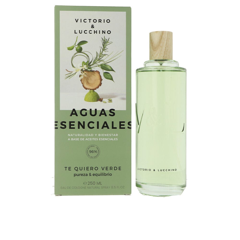 AGUAS ESENCIALES V&L TE QUIERO VERDE eau de toilette spray 250 ml