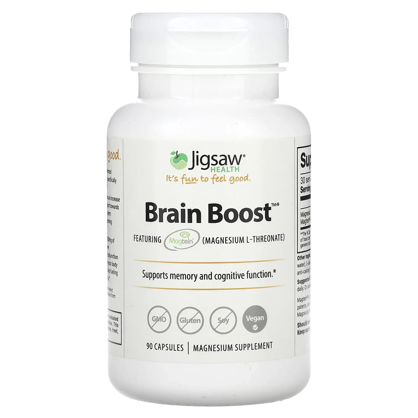 Jigsaw Health, Brain Boost, 90 капсул