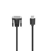 Hama 00200715 DVI кабель 1,5 m HDMI Тип A (Стандарт) DVI-I Черный