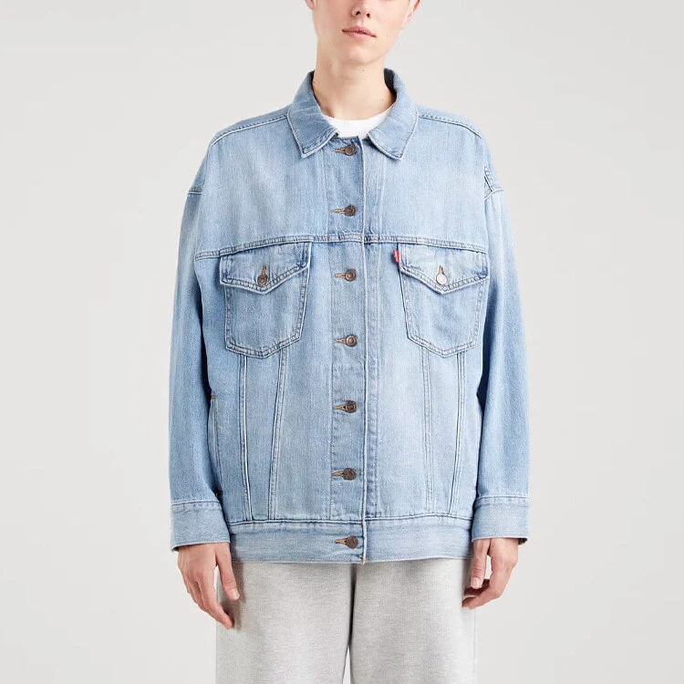 Levis Denim Jackets Women's Blue